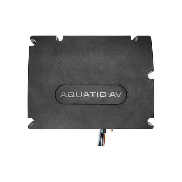 AquaticAV AQ-SWA8-6BT Compact Marine Subwoofer w// Bluetooth and Speaker outputs